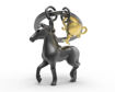 Picture of ANIMALS KEYRING - HORSE